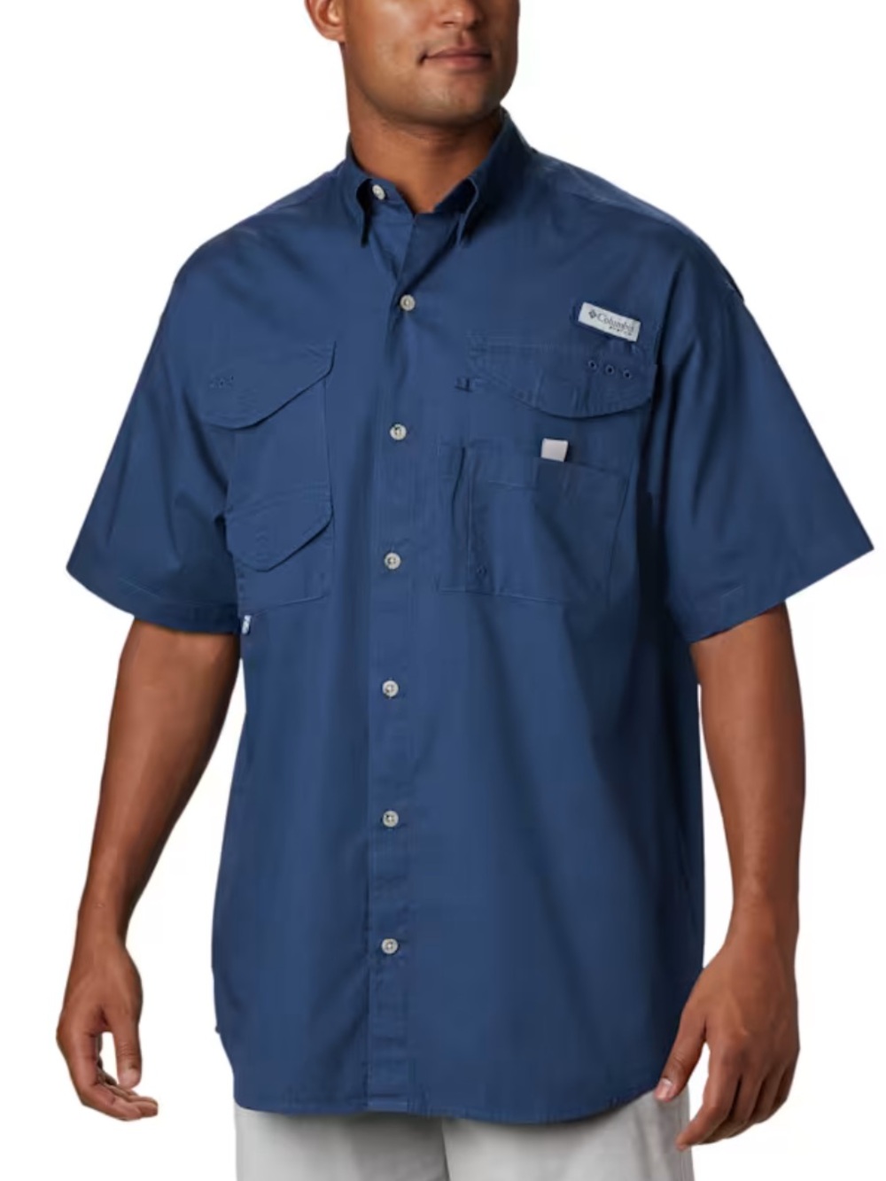 Columbia PFG Bonehead Short-Sleeve Button-Down Fishing Shirt